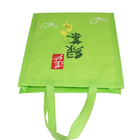 Clothing Tote Handled Woven Packaging Bags Customized Logo Printed Soft Loop Handle