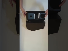 কাস্টম লোগো বিলাসবহুল চৌম্বকীয় ফ্ল্যাপ ঢাকনা বাক্স