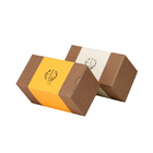Order Small Brown Kraft F Flute Corrugated Paperboard Boxes Packaging For Sale