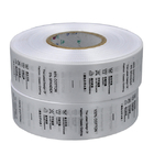 Printed Garment Recycled Polyester Care Label Symbols Meaning Washing Instruction Labels