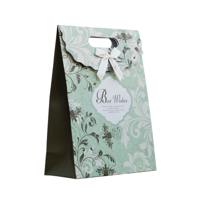 কেনা Custom Wedding Gift Paper Bags with Die-Cut Handles & Ribbon – Luxury Party & Event Packaging online manufacture