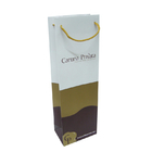 Custom Personalised Wine Bottle Paper Bags Packaging With Design Printing