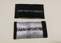 Custom Damask Woven Labels Fashion Woven Garment Tags Fabric Labels With Own Logo