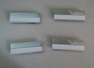Arc Shaped Personalized Name Tag Badges Easily Clipped Non Clothing Damaging