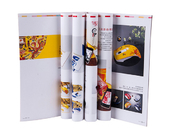 Colorful Saddle Stitch Booklet Printing , A4 Booklet Printing High End