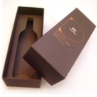 Luxury Wine Bottle Cardboard Boxes Multi Purpose Elegant Non Toxic Material Debossing