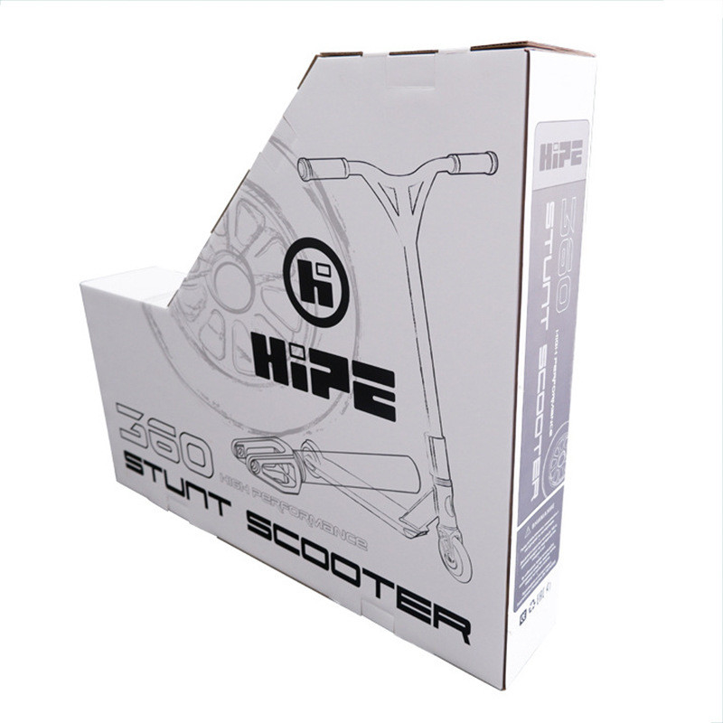 Custom Printed Strong Corrugated Paper Scooter Packaging Boxes manufacturer