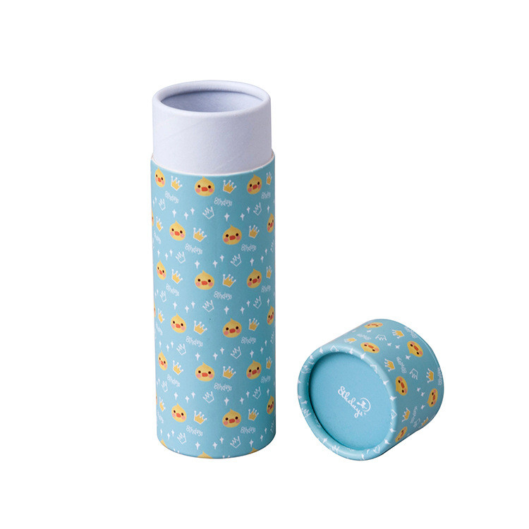 Recyclable Carboard Packaging Boxes Printed Colored Cylinder Type For Christmas