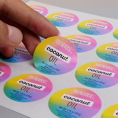 ভালো দাম কাস্টম মুদ্রিত কাগজের স্টিকার সস্তা পরিবেশ বান্ধব স্ব-আঠালো লেবেল ব্যবসায়িক স্টিকার অনলাইন