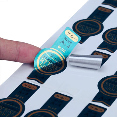 ভালো দাম কাস্টম সিলভার ফয়েল স্টিকার ️ আর্টওয়ার্ক প্রিন্টিং সহ জলরোধী স্ব-আঠালো ধাতব লেবেল অনলাইন